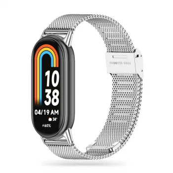TECH-PROTECT Bracelete Milanese para Xiaomi Smart Band 8 / 9 / NFC - prateado