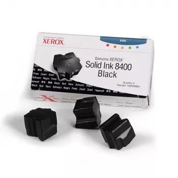 Xerox Genuine Solid Ink Stick pack de 3 preto 3400 páginas (108R00604)