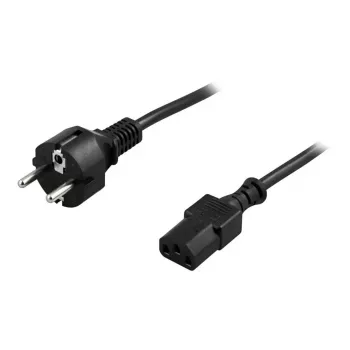 Cabo de alimentação Xerox - Dinamarca (tipo K para IEC C13, 1,8 m, preto)