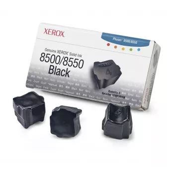 Barra de tinta sólida preta Xerox Phaser 8500/8550 - rendimento padrão - 1 pack