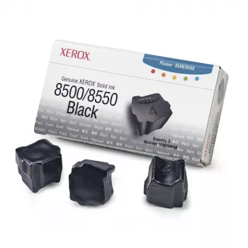 Barra de tinta sólida preta Xerox Phaser 8500/8550 - rendimento padrão - 1 pack