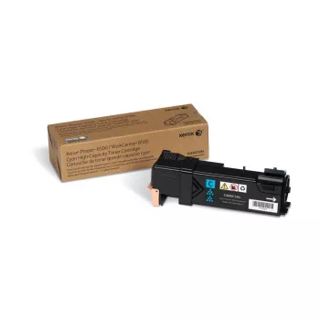 Toner original 106R01594 ciano de alta capacidade para Xerox Phaser 6500, WorkCentre 6505