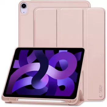 Tech-Protect SC Pen capa para iPad Air 10.9 4/5 (2020-2022) / 11 6/7/8 (2024-2026), rosa
