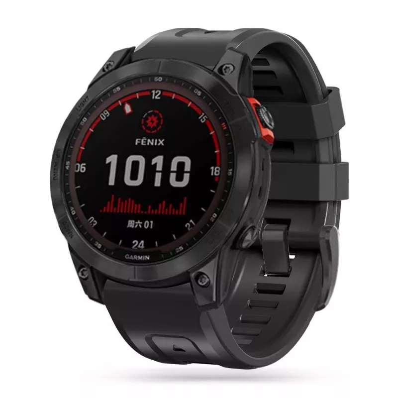 Tech-Protect Iconband para Garmin Fenix 3 / 5X / 3HR / 5X Plus / 6X / 6X Pro / 7X preto