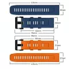 Tech-Protect Iconband para Garmin Fenix 3 / 5X / 3HR / 5X Plus / 6X / 6X Pro / 7X preto