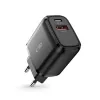TECH-PROTECT C20W carregador de rede de 2 portas PD20W/QC3.0 preto