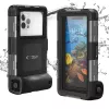TECH-PROTECT IPX8 capa universal à prova de água para mergulho preta