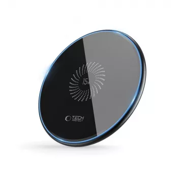 TECH-PROTECT QI15W-C1 carregador sem fios 15W preto