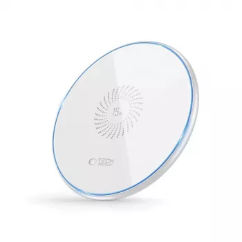TECH-PROTECT QI15W-C1 carregador sem fios 15W branco