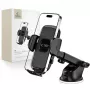 Suporte de carro universal para para-brisas e painel TECH-PROTECT V3 preto