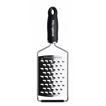 Ralador Microplane Gourmet lâmina ultra grossa preto