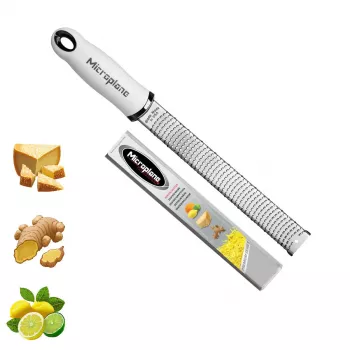 Ralador Microplane Premium Classic branco - ralador fino zester