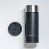Moinho universal Microplane - preto/transparente, ralador rotativo para queijo duro, chocolate, frutos secos, especiarias