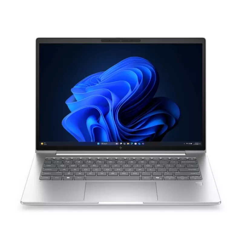Portátil HP EliteBook 6 G2a AI - design com dobradiça de 177 graus - AMD Ryzen 5 230 - Win 11 Pro - Radeon 760M - 16 GB RAM - 512 GB SSD NVMe - 14 polegadas IPS 1920x1200 - Wi-Fi 7, Bluetooth 6.0