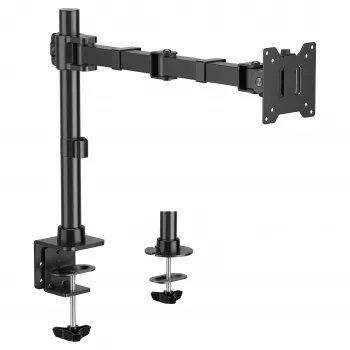 Suporte de mesa Equip 17-32/1TFT 360° ajustável em altura 20 kg preto