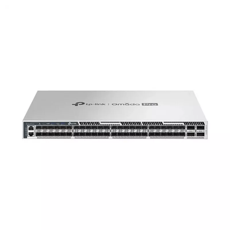Switch empilhável gerido L3+ TP-Link Omada Pro S7500-48XF4C - 48x 10G SFP+ e 4x 100G QSFP28