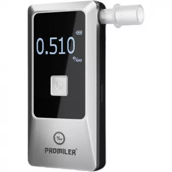 Alcoolímetro PROMILER iSober 70 - teste de álcool eletroquímico