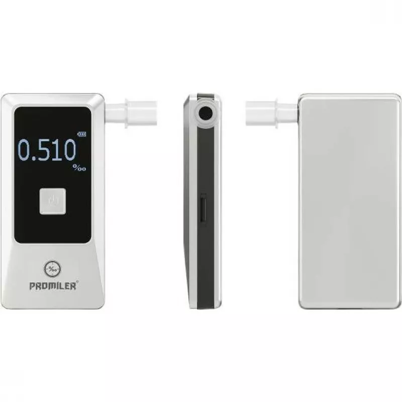 Alcoolímetro PROMILER iSober 70 - teste de álcool eletroquímico