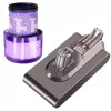 Bateria de substituição Extralink para Dyson V12 25,2V 2500mAh + filtro