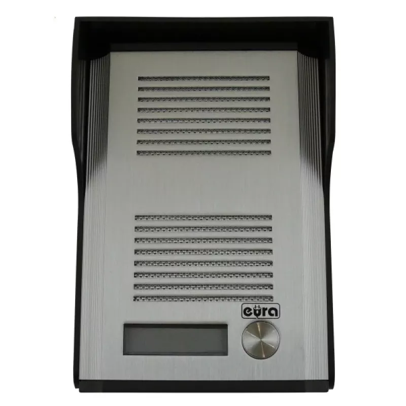 Intercomunicador de áudio com fios EURA ADP-48A3 (RL-3203CC) - branco/prateado
