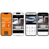Câmara IP dupla HILOOK Orllo TZ19 (4MP+4MP Wi-Fi 4K IA)