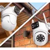 Câmara IP dupla HILOOK Orllo TZ19 (4MP+4MP Wi-Fi 4K IA)