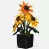 Conjunto de blocos de construção Mould King Sunflower Potted 24111 (854 peças)