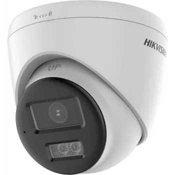 Câmara dome turret HD-TVI Hikvision DS-2CE78D0T-LTS(2.8mm) 2 MP com função de intercomunicador, objetiva de distância focal fixa