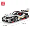 Conjunto de blocos de construção MOULD KING Mercedes-AMG C63 DTM carro de corrida escala 1:8 (2270 peças) - MK13075