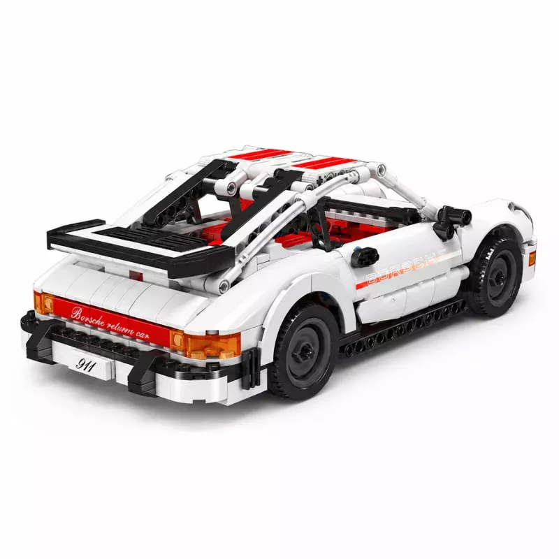 Conjunto de blocos de construção Mould King 911 Pull-Back carro desportivo 15063 824 peças