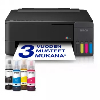 Epson EcoTank ET-1910 Impressora Multifunções de Jato de Tinta - Cor - Imprimir, Digitalizar, Copiar - A4, Legal - Até 11 páginas/min. de impressão - Alimentador de 100 folhas - Wi-Fi