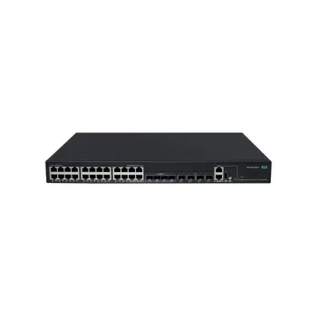 HPE Aruba Networking CW 2150 24G PoE+ 4SFP Switch Gerido
