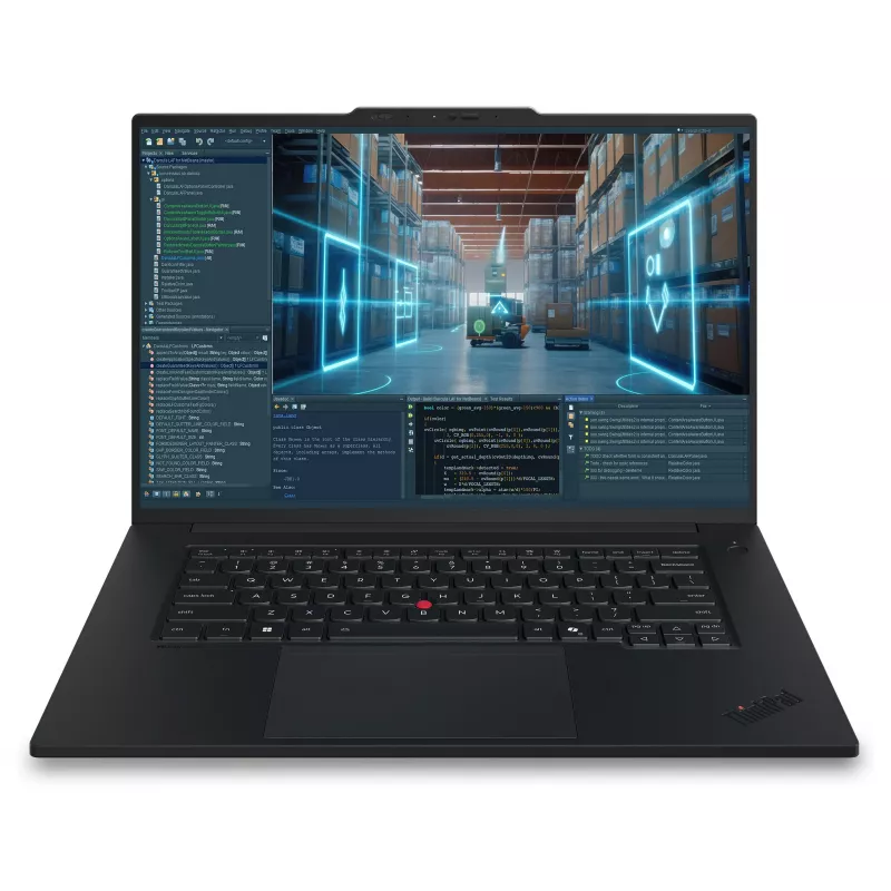 Lenovo ThinkPad P1 Gen 9 21UE0006GE Estação de Trabalho Móvel, 16 polegadas WUXGA IPS, Intel Core Ultra 7 356H, 64GB LPDDR5x, 1TB SSD, NVIDIA RTX PRO 2000 Blackwell 8GB, Windows 11 Pro, Teclado Alemão