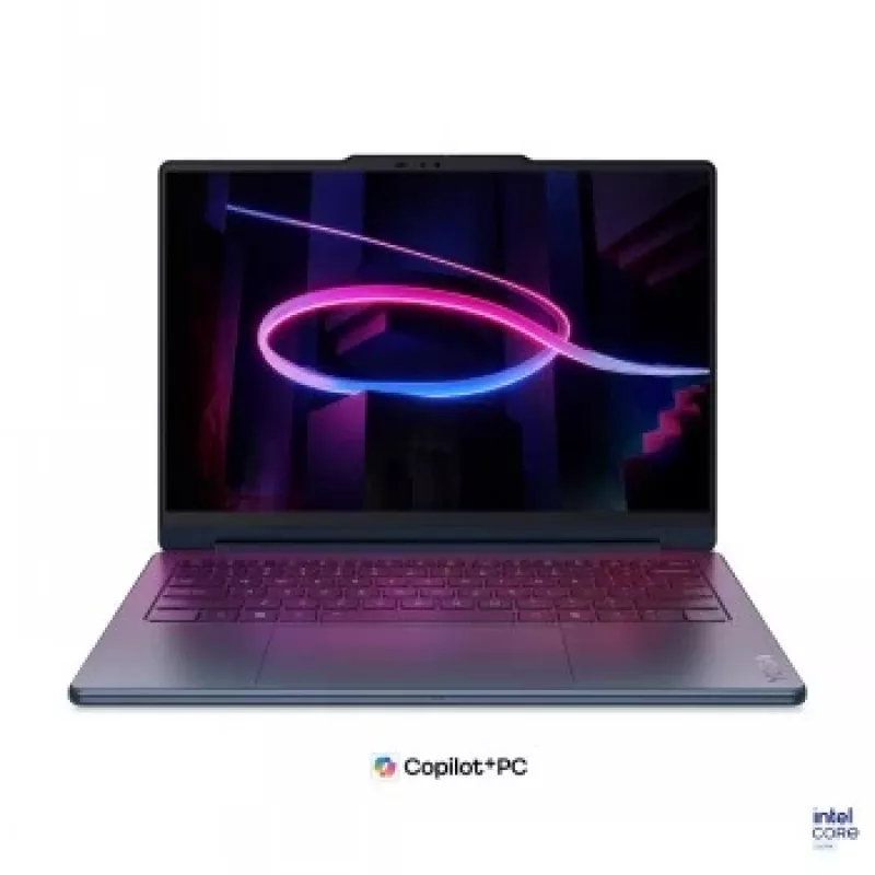 Lenovo Yoga 9 2-em-1 14IPH11 Intel, Cosmic Blue, 14 polegadas OLED Ecrã Tátil 2.8K WQXGA+, Intel Core Ultra 7 355, 32 GB LPDDR5X, 1 TB SSD, Intel Graphics, Windows 11 Home, Teclado Inglês, Retroiluminação, Wi-Fi 7, Bluetooth 5.4, Sem Fonte de Alimentação