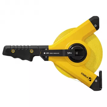 Fita métrica de fibra de vidro STABILA LBM 1000 rolo aberto 50 m