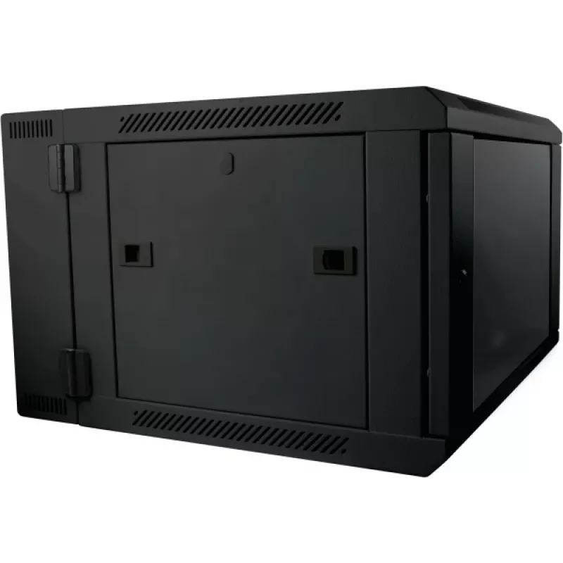 Armário de rede de montagem na parede ALLNET SMB6609 9U 19 polegadas 600mm de profundidade preto