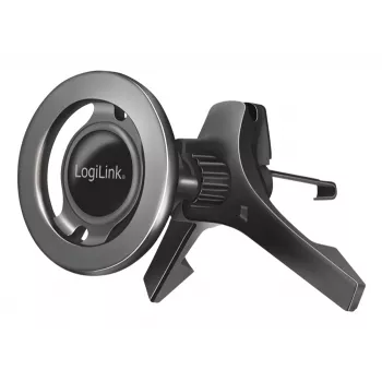 Suporte magnético para smartphone LOGILINK para grelhas de ventilação do carro