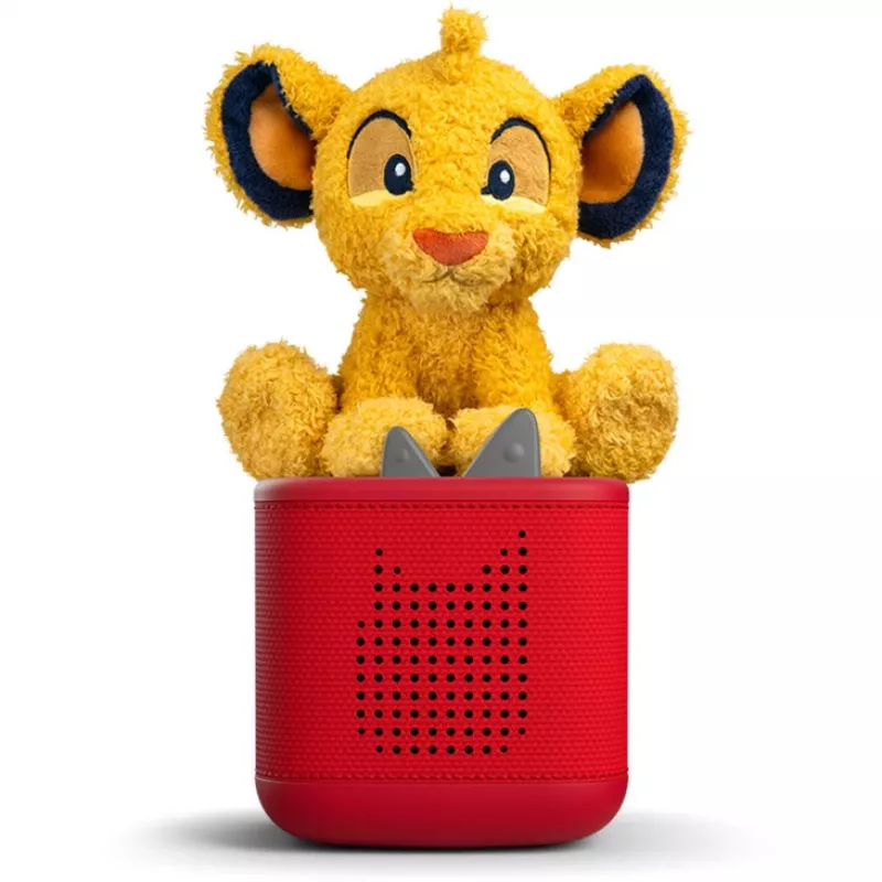 TONIES Cuddle Tonie Simba - Disney O Rei Leão figura de áudio em peluche com chip NFC