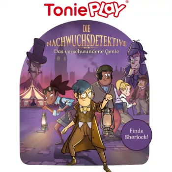 TONIES Tonieplay jogo Die Junior Detektive: O génio desaparecido