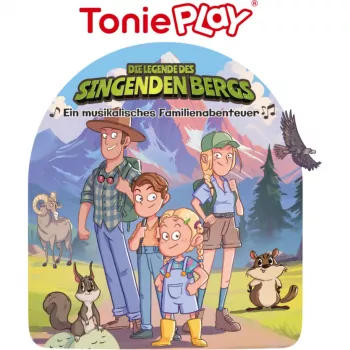 TONIES Tonieplay jogo Die Legende des singenden Bergs: Uma aventura musical em família