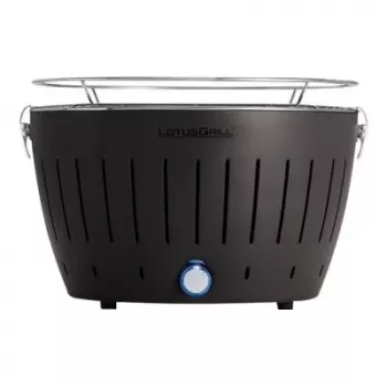 LotusGrill G340 Grelhador de Mesa a Carvão 32 cm Antracite com USB