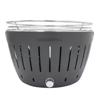 LotusGrill G340 Grelhador de Mesa a Carvão 32 cm Antracite com USB