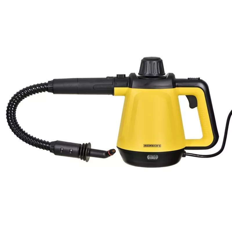 HEINRICH'S HDR 8734 Limpador a Vapor, 1000 W, 250 ml, Amarelo