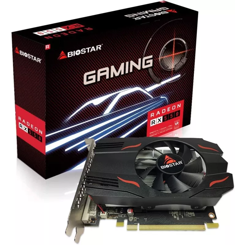Biostar VA5515RF41 Placa Gráfica AMD Radeon RX 550 4 GB GDDR5