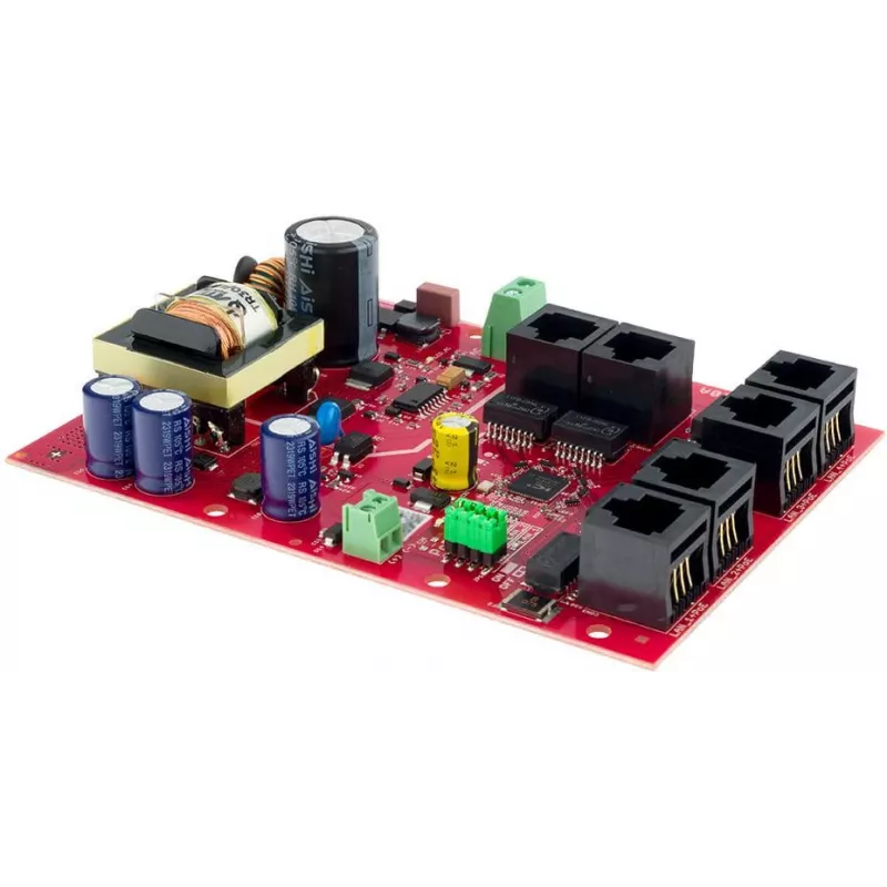 ATTE IPB-5-10A-OF Switch PoE de 6 portas com fonte de alimentação integrada