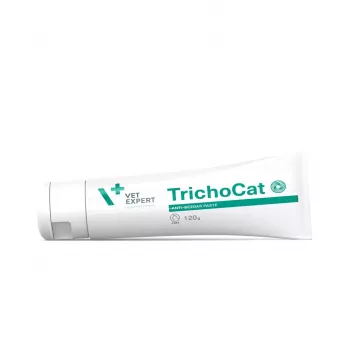 VETEXPERT TrichoCat Pasta anti-bolas de pelo para gatos 120 g