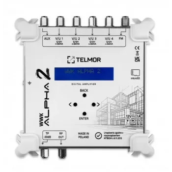 TELMOR WWK-ALPHA-2 Amplificador de canal digital