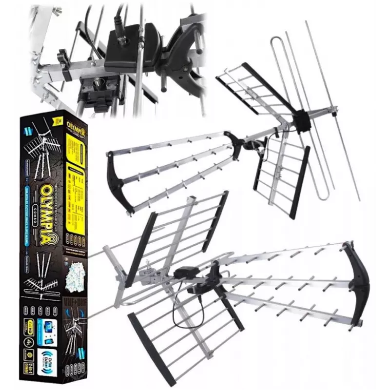 OPTICUM Antena DVB-T 1000+ LTE OLYMPIA COMBO Red Eagle (BX-1000)