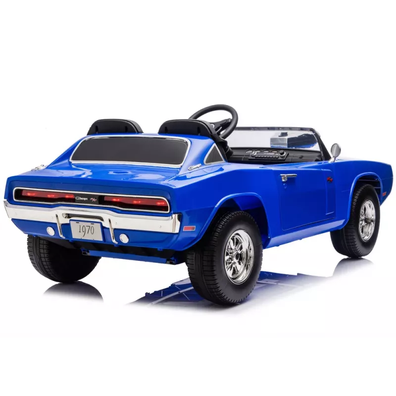 LEAN CARS Dodge Charger R/T DLS-K12 24V 7Ah Carro a bateria azul