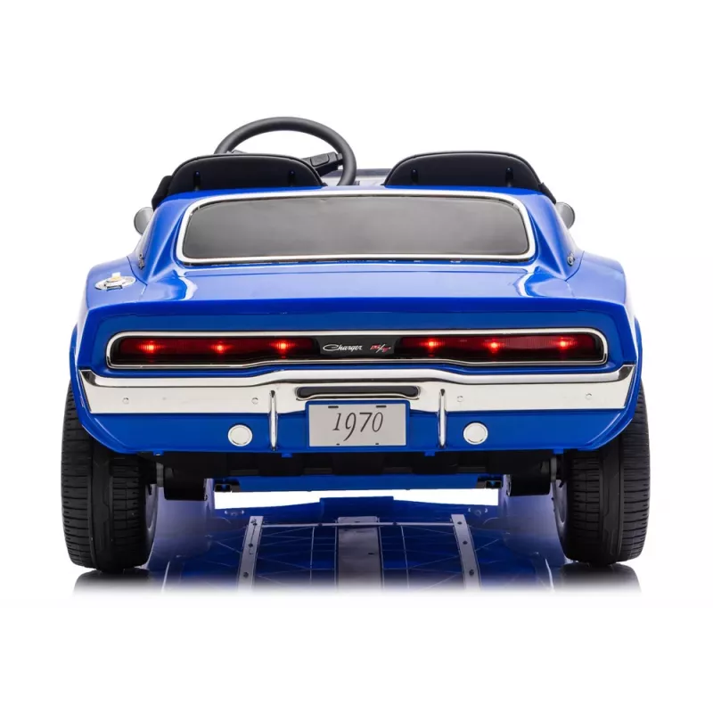 LEAN CARS Dodge Charger R/T DLS-K12 24V 7Ah Carro a bateria azul